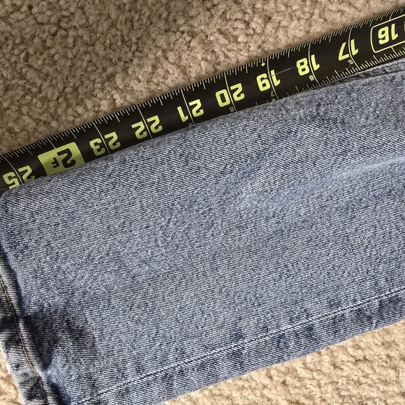 AGOLDE Riley High Rise Straight Crop in Whiplash Jeans Size 24 - Picture 5 of 8